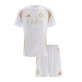 Maillot de football Al Nassr Third Extérieur 2024/25 pour enfant (maillot + short)